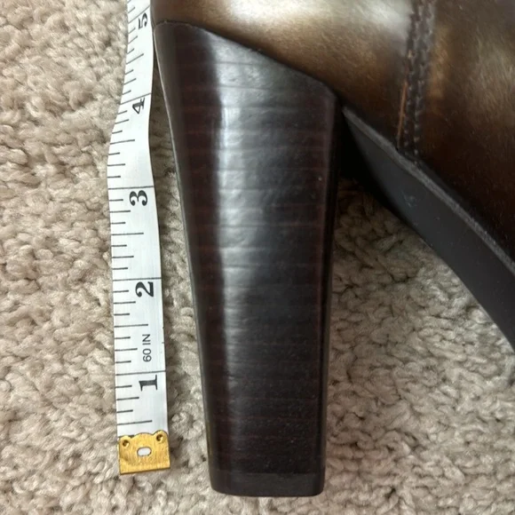 NWT Stuart Weitzman brown knee high boots - Picture 9 of 14
